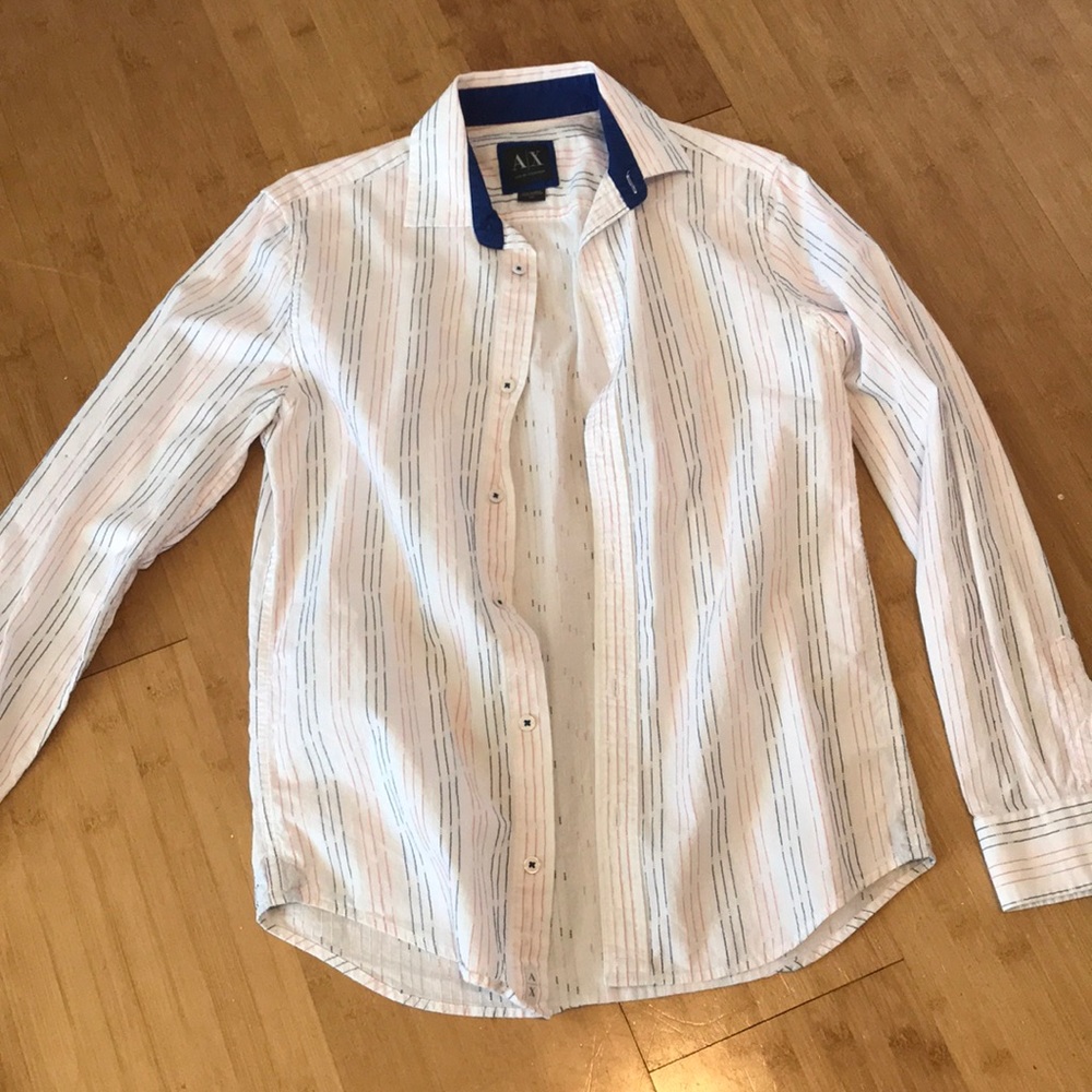 Armani Striped Dress Shirt